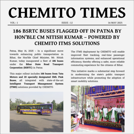 186 BSRTC Buses Flagged Off in Patna by Hon’ble CM Nitish Kumar - Powered by CHEMITO ITMS Solutions